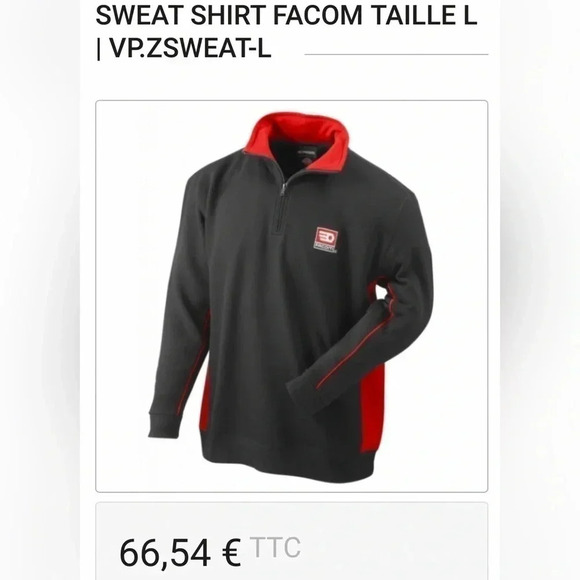 Y2K DICKIES Fleece quarter zip sweater.Facom,performance,outdoorsy,sporty,retro - Picture 3 of 15